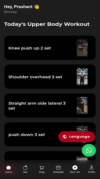 CPT Fitness App mobile application project