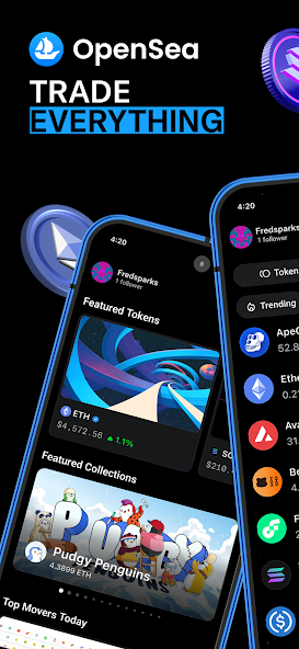 OpenSea mobile application project
